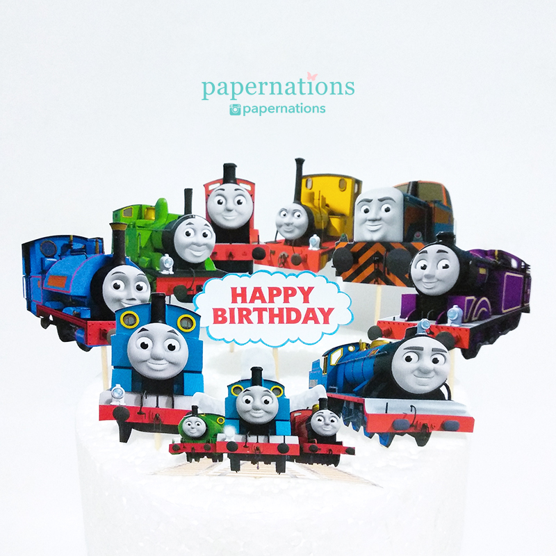 Thomas & Friends Cupcake Toppers